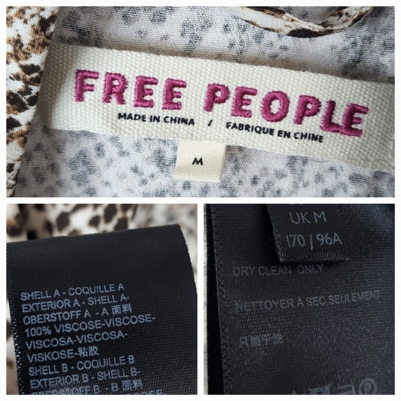 Free People Snake Print Cardigan Duster - Picture 6 of 12